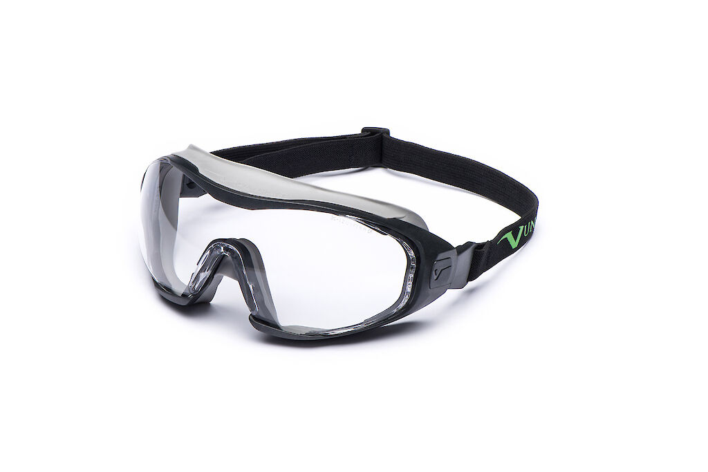 Schutzbrille 6X1 Clear Plus Bügel – Bild 2