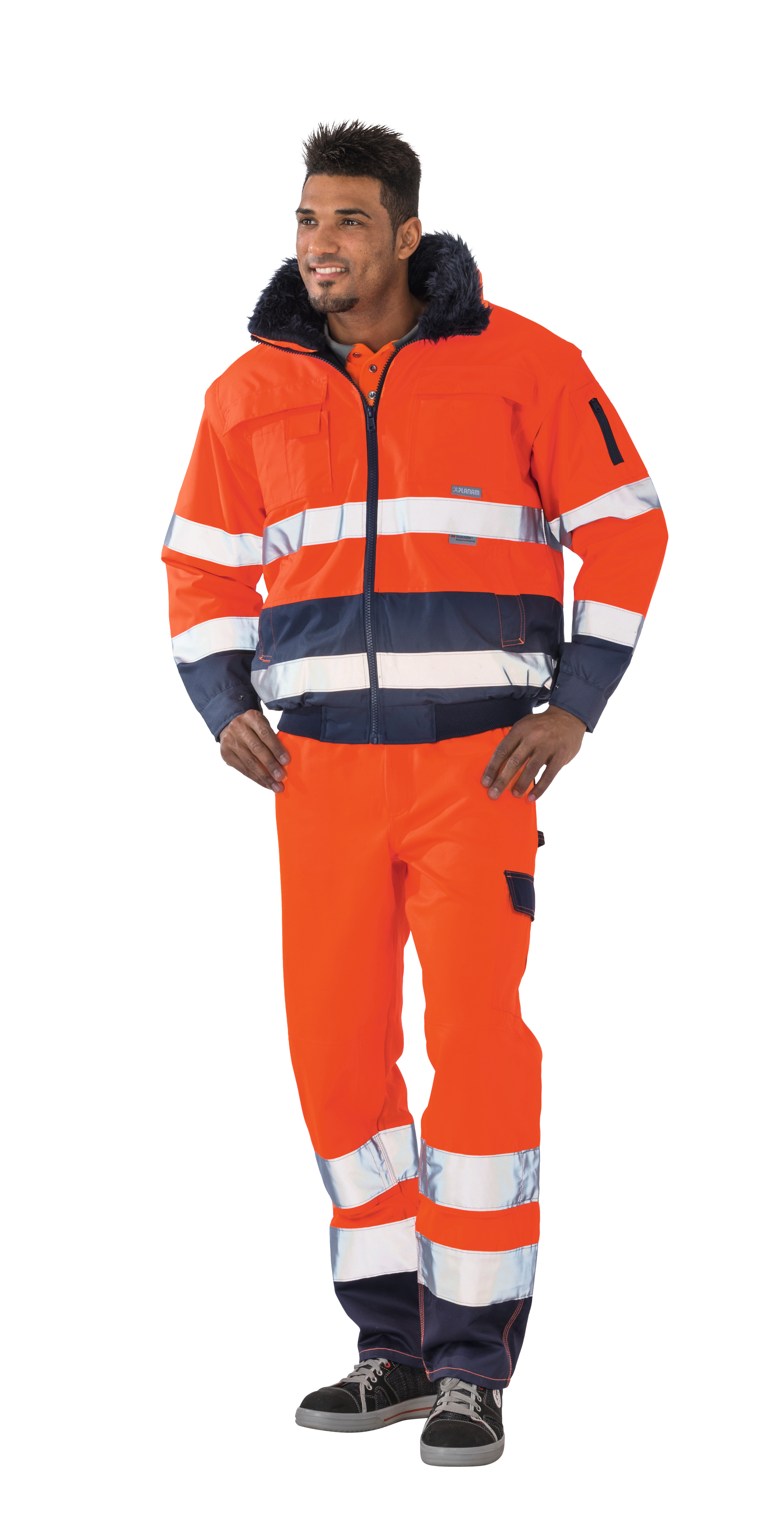 Warnschutz-Pilotjacke Comfort Pl.