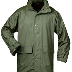 Regenjacke PU Stretch oliv